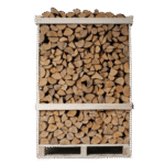 Brennholz Birke 1,8 RM Palette – Natürlich Getrocknet 25 cm Restfeuchte unter 18 %