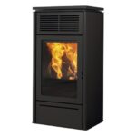 Pelletofen Edilkamin Slide 7 Evo 6,9 kW – Schlanker Pelletofen