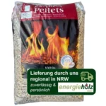 Excellent Pellets Holzpellets 1050 kg Sackware auf Palette – Premiumqualität