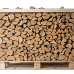 Brennholz Birke Halbpalette 1 RM – Ofengetrocknet 30 cm Restfeuchte unter 18 %