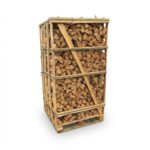 Brennholz Mix 3,2 SRM (2 RM) Großpalette – Kammergetrocknet 25 cm (Buche, Birke, Esche, Eiche)