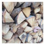 Brennholz Mix 3,2 SRM (2 RM) Großpalette – Kammergetrocknet 25 cm (Buche, Birke, Esche, Eiche) – Bild 2