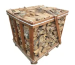 Brennholz Birke 1,6 SRM (1 RM) Palette – Kammergetrocknet 25 cm