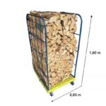 Pizzaholz Buche 1 SRM Säcke – Kammergetrocknet Kurze Scheite für Pizzaofen – Bild 2