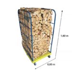Brennholz Buche 1 SRM Säcke – Kammergetrocknet 25 cm – Bild 2