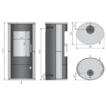 Kaminofen Justus Austin 7 – Klassischer Kaminofen 7 kW – Bild 9
