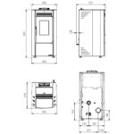 Pelletofen La Nordica Extraflame Ketty Evo 2.0 6,5 kW – Kompakt und Effizient – Bild 2