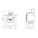 Werkstattofen Bruno Techno Mini – Technologie-Werkstattofen – Bild 6